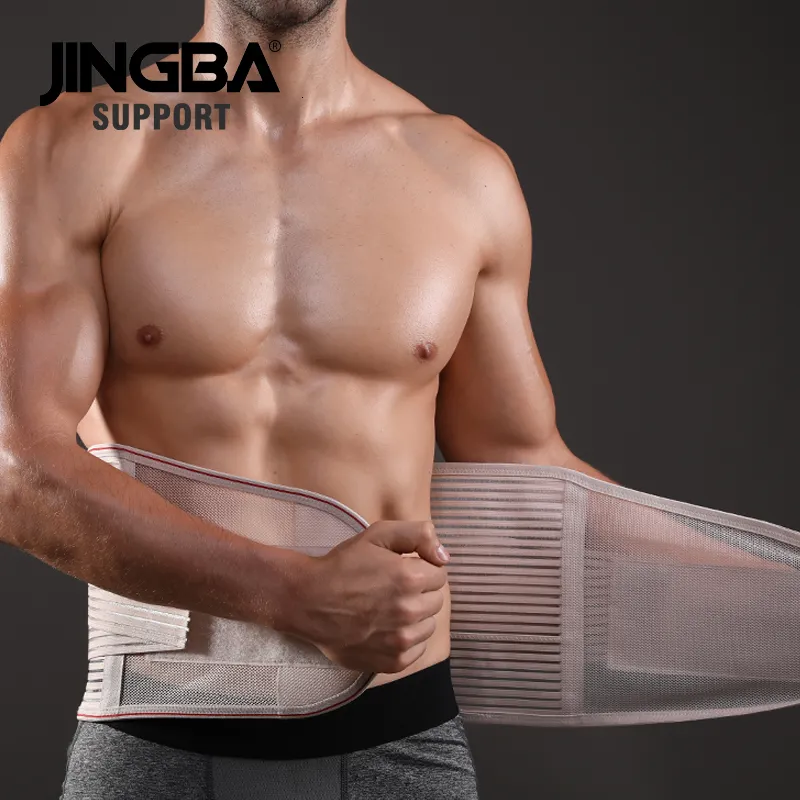 Waist Support JINGBA SUPPORT Orthopedic Corset Back Belt Men Brace Fajas  Lumbares Ortopedicas Protection Spine 221116 From Zhao09, $13.65