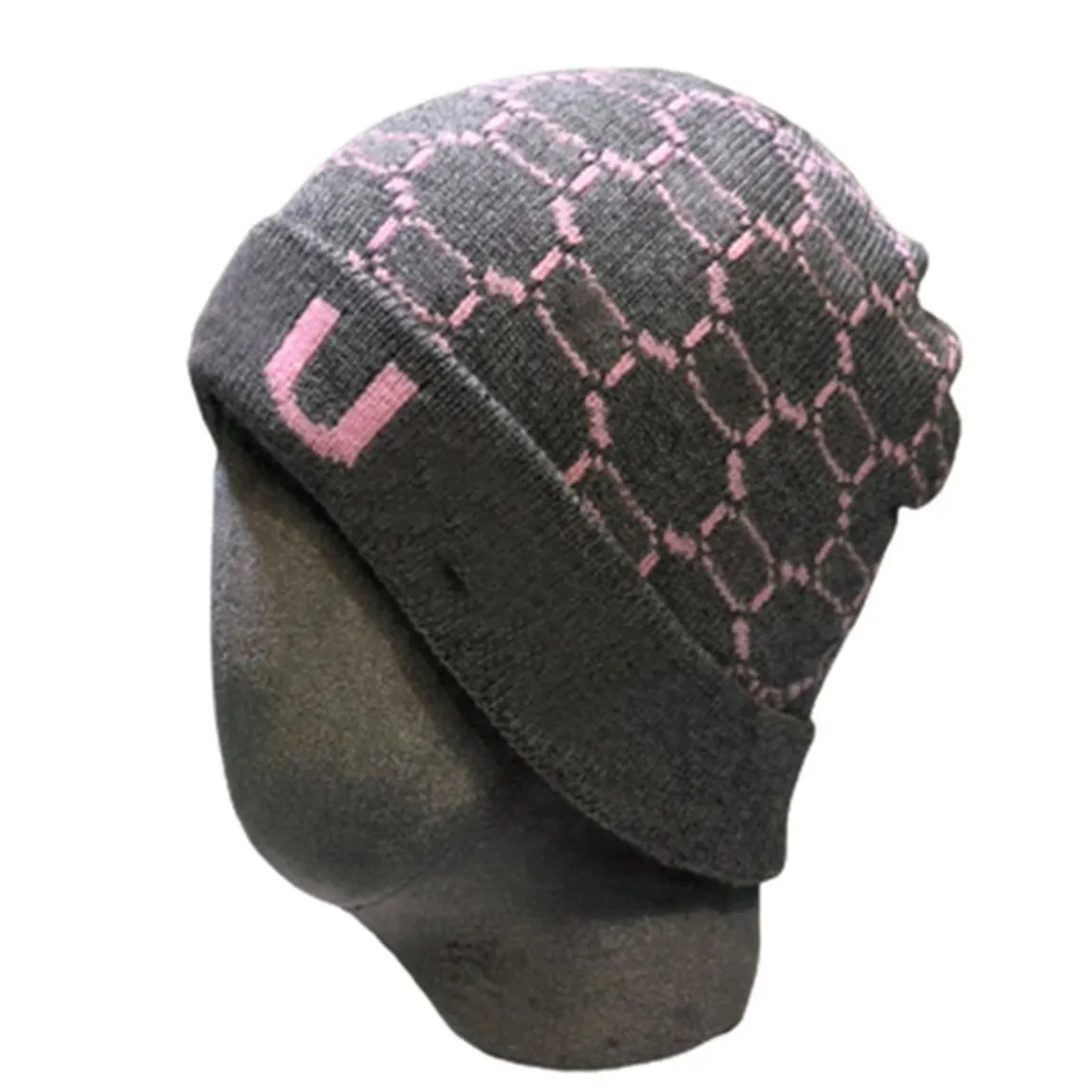 Stilista uomo berretto invernale unisex cappello caldo in cotone lavorato a maglia berretti sportivi classici berretti da donna casual berretti a righe all'aperto 9 colori P-5