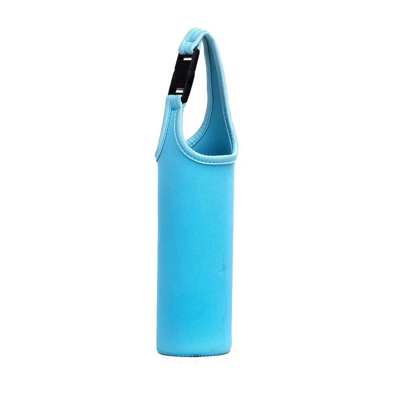 Drinkware Handle Portable Neoprene Vacuum Cup Sleeve Water Bottle Cover Insulator Sleeve Bag Glass Bottles Case Pouch Sport Camping