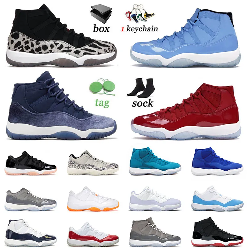 11 11S XI Męskie buty do koszykówki 2023 z Box Jumpman Midnight Navy Pantone Cherry Jorda Concord High Mens Women Trainers Sports Outdoor Sport