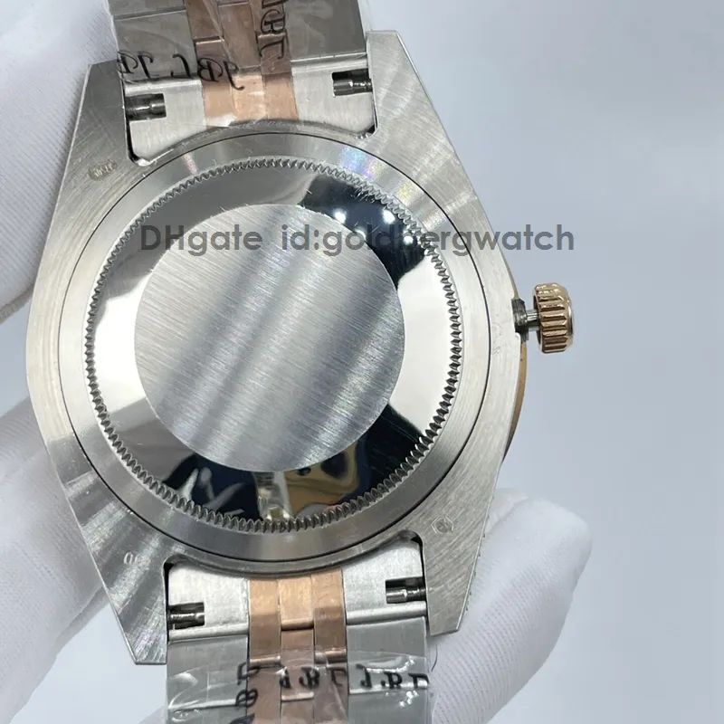 2023rc3y armbandsur mode lyxiga rosguld herrar titta 126333 126303 is out watch grå urtavla 41mm automatisk rörelse 904l stainls stål safir glas super super super