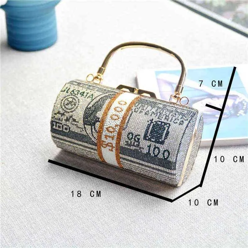 Bling money bag purse hotsell