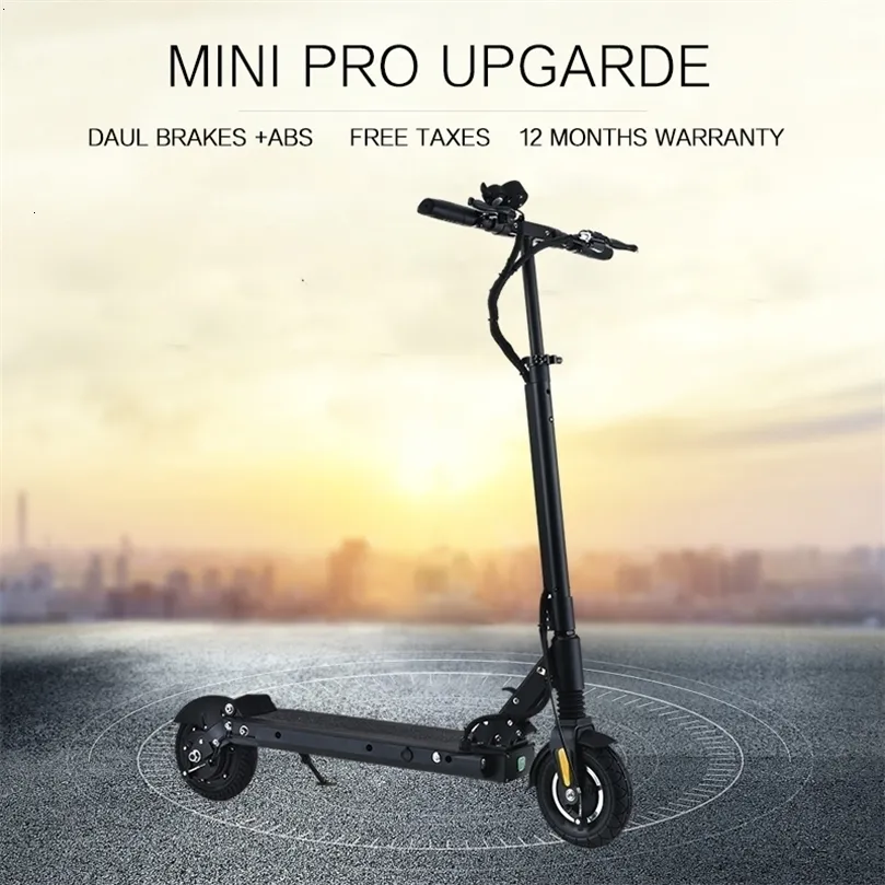 Trottinettes Trottinettes électriques Upgarde RUIMA mini4 PRO version étanche avec sonnette 48V 500W BLDC HUB scooter électrique à forte puissance puissant 221116