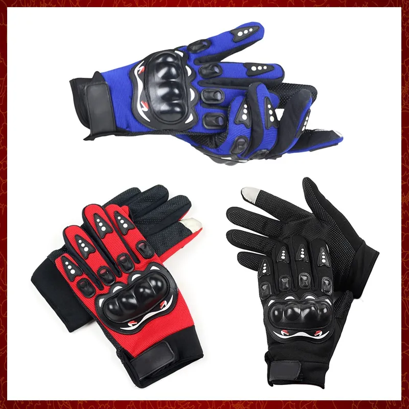 ST285 Guanti da moto da uomo Touch screen Guanti da ciclismo con dita intere Guanti caldi per moto MTB Ciclismo Motocross Sport all'aria aperta