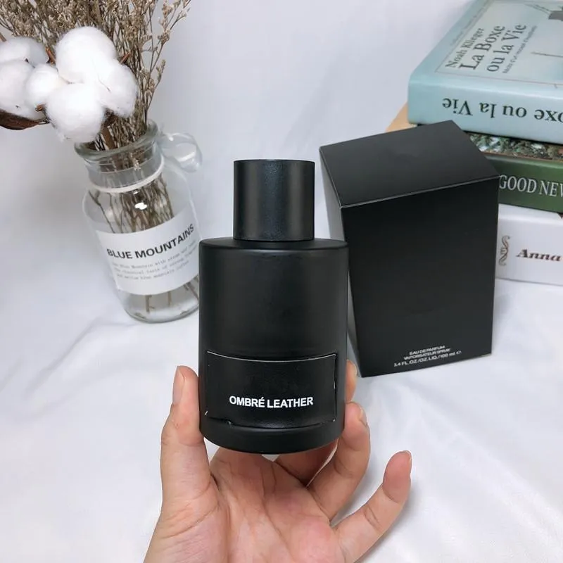 최고 버전 고품질 브랜드 옴브 가죽 향수 유엔 Eaux Parfum 100ml 향수 스프레이 오래 지속되는 좋은 냄새 쾰른 빠른 배