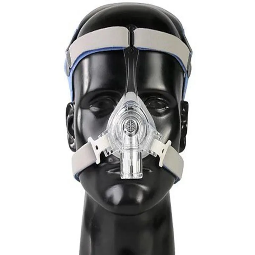 CPAP Masks Cessa￧￣o m￡scara nasal Apneia do sono com capacete para m￡quinas di￢metro de tubo 22mm287h