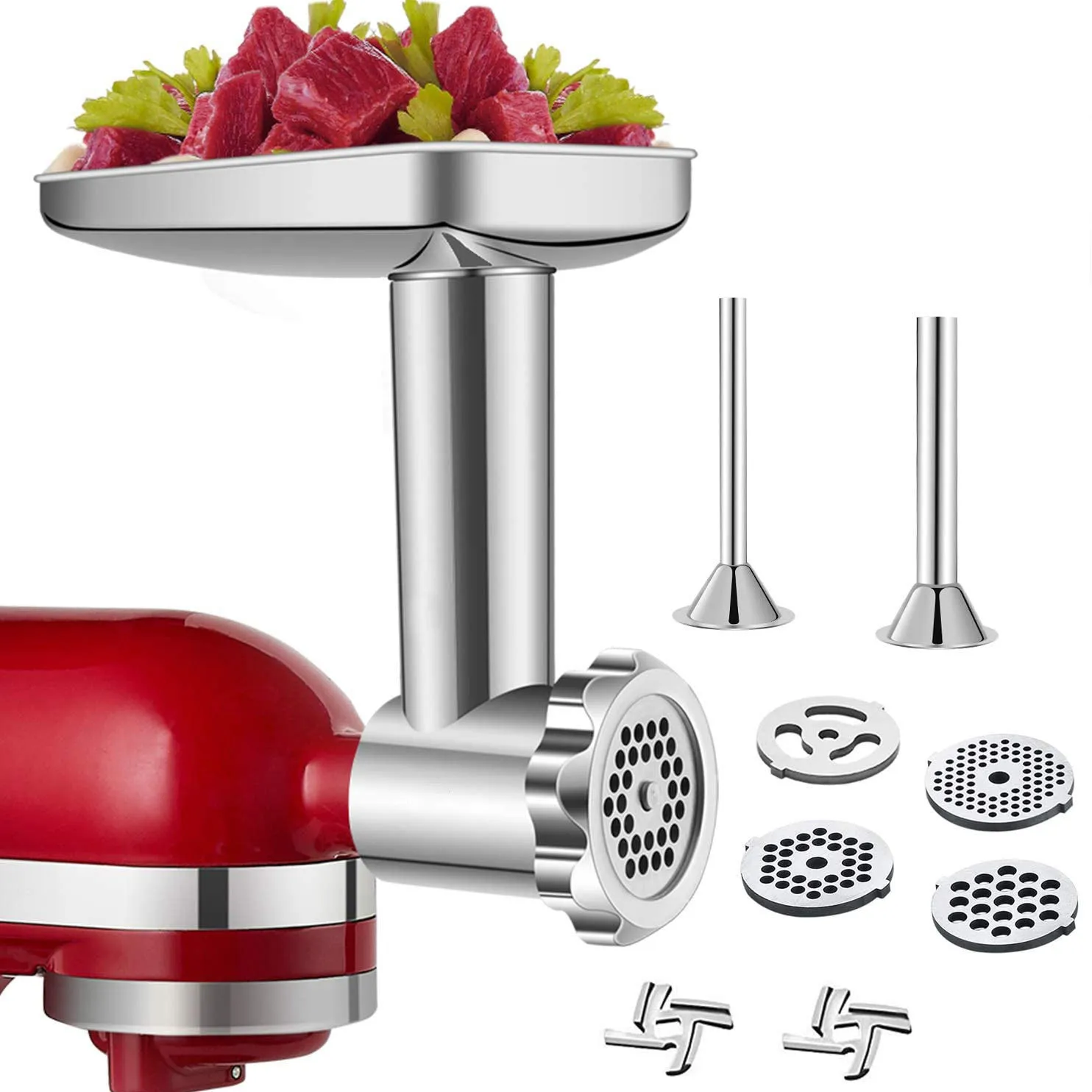 Kookgerei onderdelen Meat Grinder Machine Noodle Pressing Cutter Mincer Sausage Fresh Sap Maker Pasta Spaghetti Grinders Slicers 221114