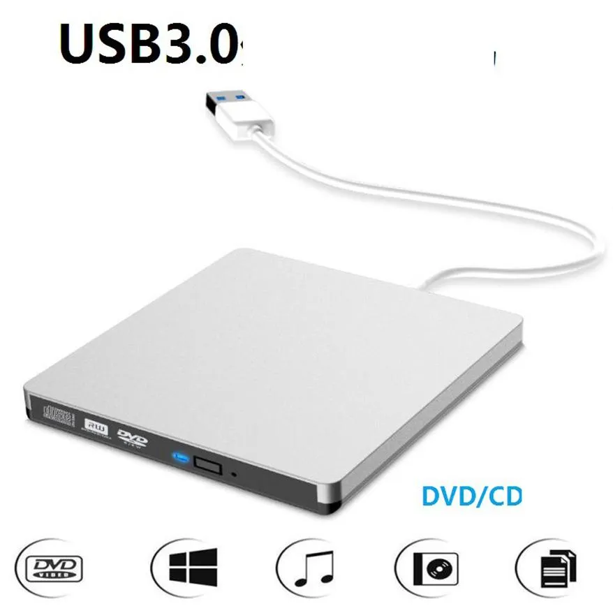 USB 3 0 External Combo DVD CD Burner RW Drives CD DVD ROM CD RW Player