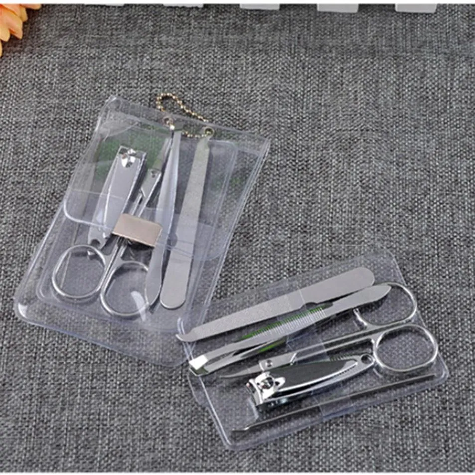 5 pezzi di pedicure a forbice pinzetta per coltello a orecchio per calcolazioni per unghie kit per chiodi art attrezzatura portatile manicure strumenti di cura in acciaio196w