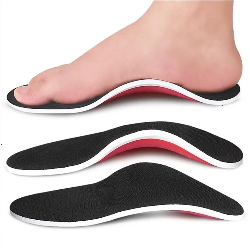 Shoe Parts Accessories Premium Ortic Gel High Arch Support Insoles Pad 3D Flat Feet For Women Men Orthopedic Foot Pain Unisex 221116