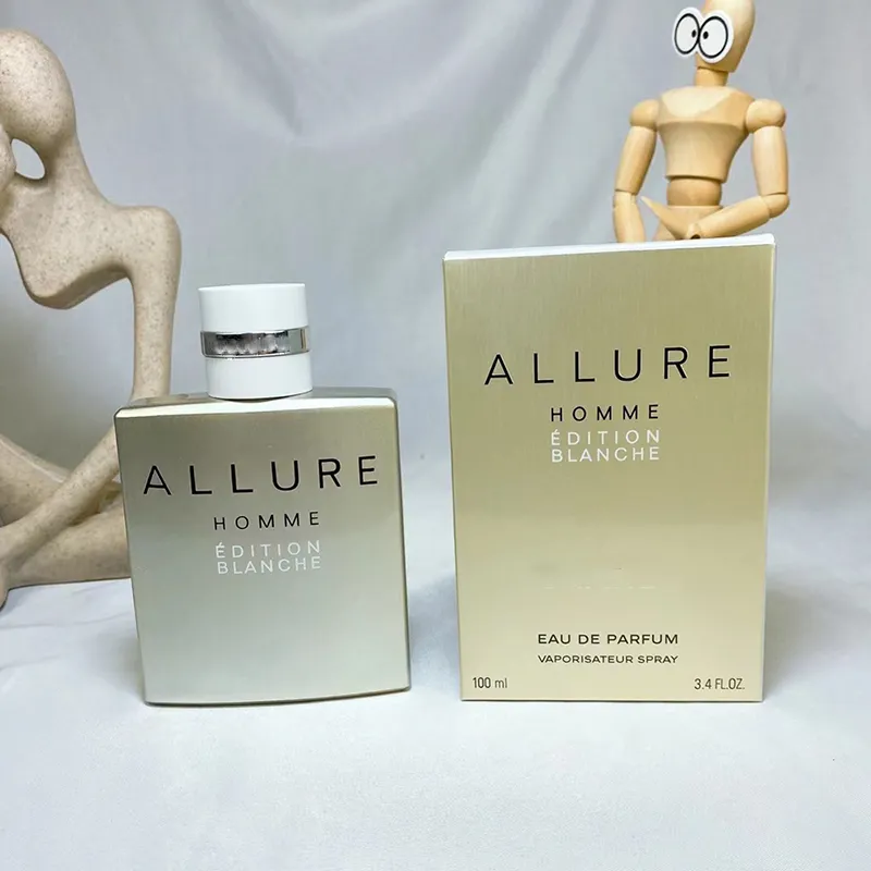 Classic Perfume For Men Allure Homme Anti-Perspirant Deodorant 100ML Spray EDP Natural Male Fragrance 3.4 FL.OZ Body Mist Christmas Valentine Day Gift Dropship