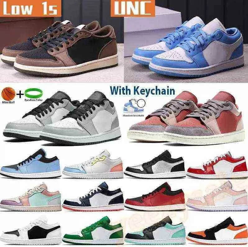 Chaussures Low Dress 1 1s Unc Hommes Femmes Basketball University Bleu Noir Og Cactus Light Smoke Grey Emerald Toe Shadow Reverse Bred Hommes Baskets