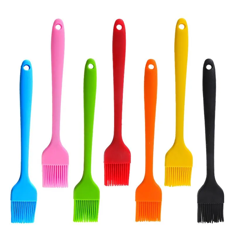 Utensílios de cozinha Brush de óleo de silicone Bobq Bolo de pão de pão de pão de manteiga Diy Manteiga de cozinha Acessórios de churrasco para churrasco RRA562