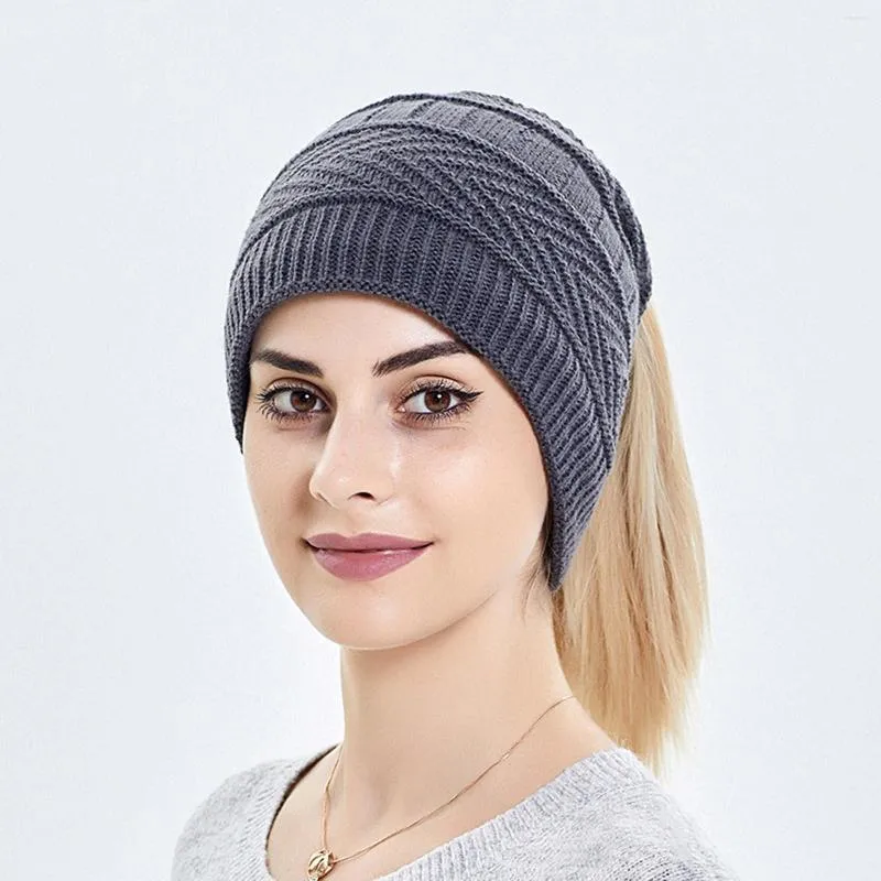 Baskenmütze mit Bill-Faux-Cap für Damen und Herren, Winter-Slouchy-Strick, warme Mützen, Schal, doppelter Verwendungszweck, Holzfäller, Trapper, Herren