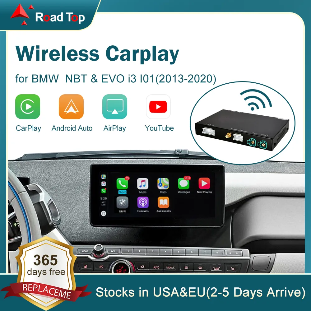 Wireless CarPlay For BMW I3 NBT System 2012 2020 With Android Auto ...