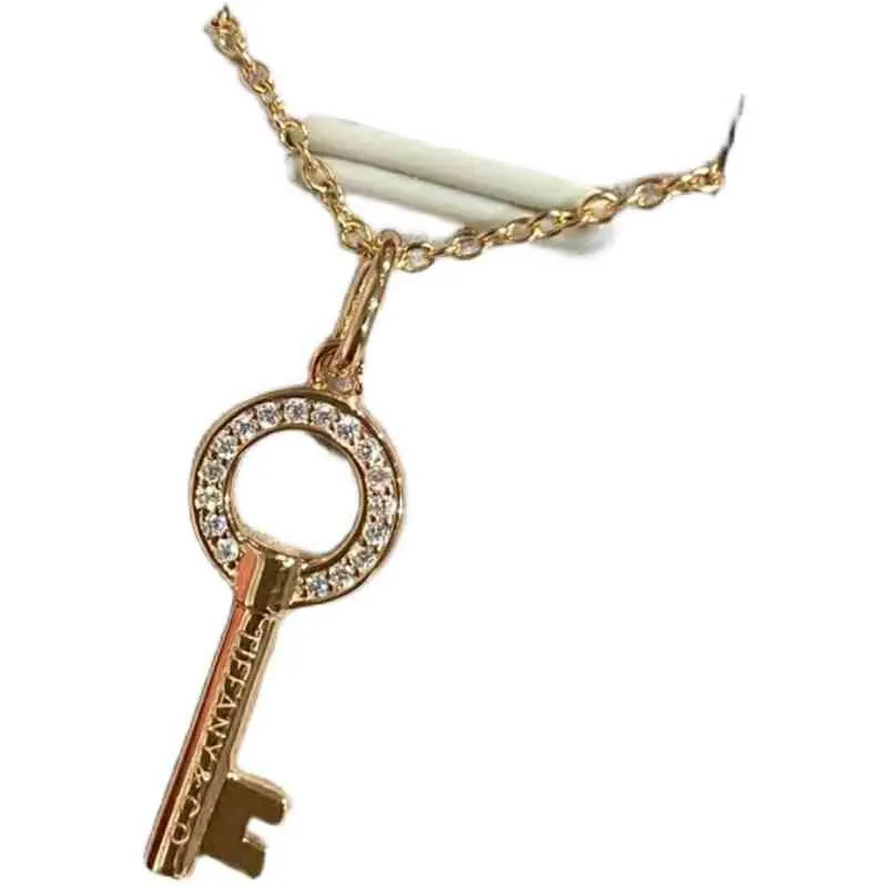 Diamond clearance key necklace