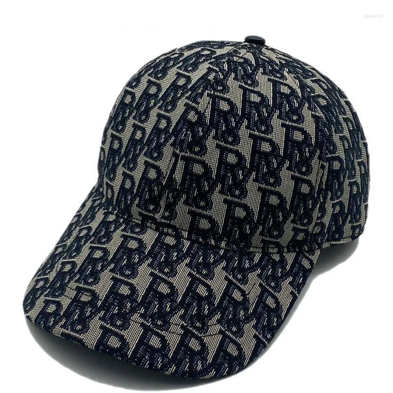 Trendy Baseball Hats For Men: Stylish Alphabet Print Cap