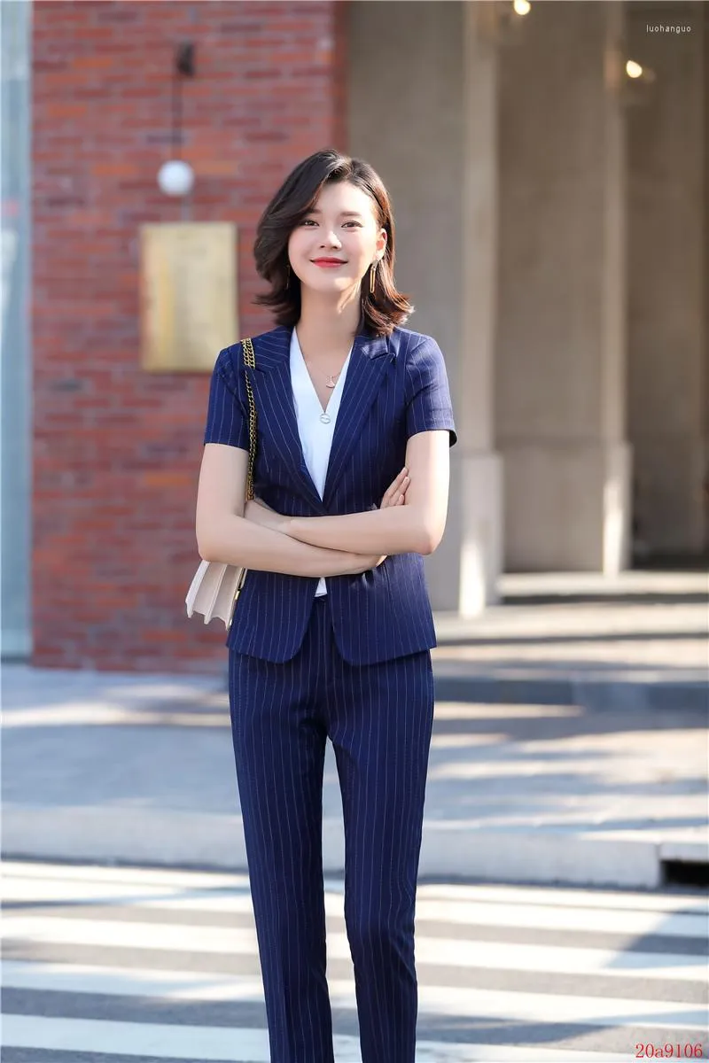Ladies navy top summer jacket