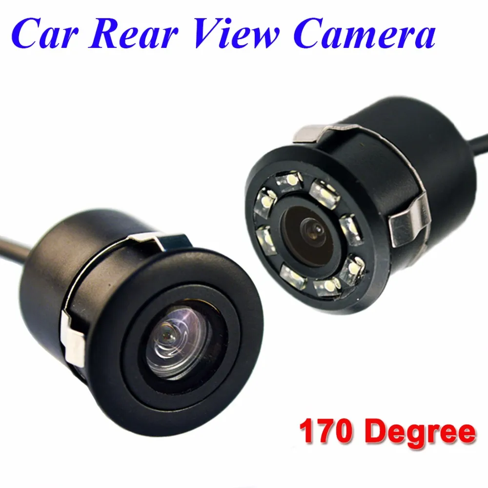Led Screen For Rear View Camera Reverse Camera Rearview Car Infrared Night Vision 8LED Waterproof 10in ...