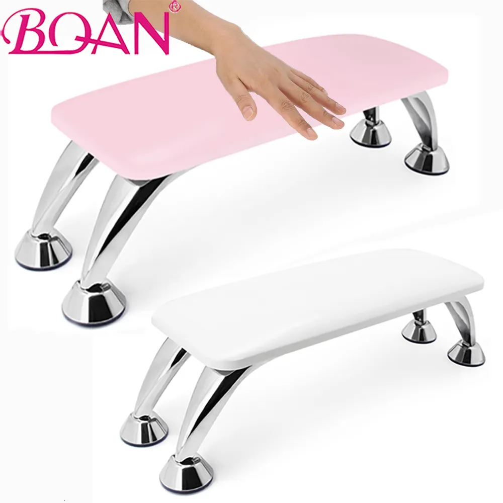 Équipement d'art d'ongle de haute qualité en cuir véritable repose-main porte-oreiller bras s support Table de manucure pour s 221115