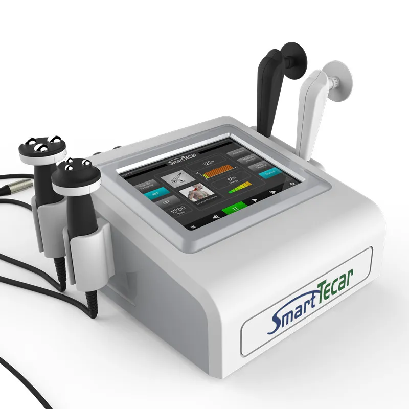 Smart Tecar Therapy Health Gadgets Diathermy CET RET Therapy Machine With 448KHz for Pain Relief and Cellulite Reduce