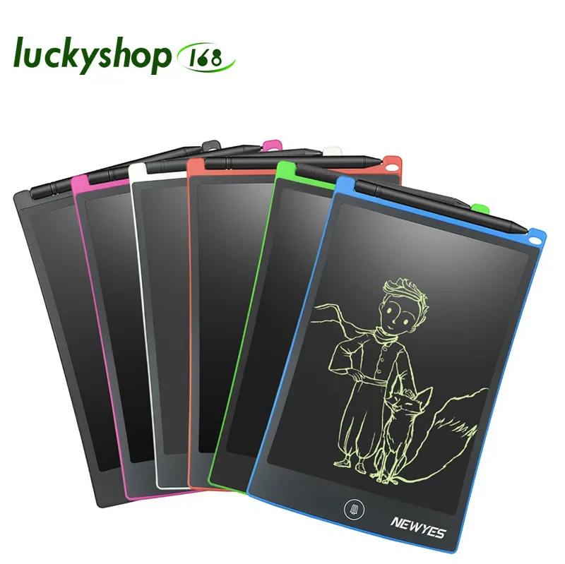 Tablet di scrittura lcd da 8,5 pollici disegni elettronici graffiti cuscinetti a mano da disegno a mano da disegno per bambini adulti