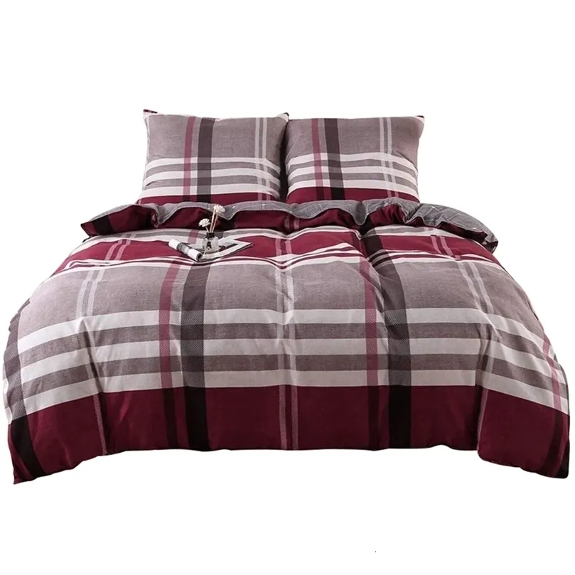 Bedding sets Olanly Duvet Cover Set Twin Queen Soft 61x87 79x87 Inches And Pillow Case 31x31 Durable Bedroom 221116