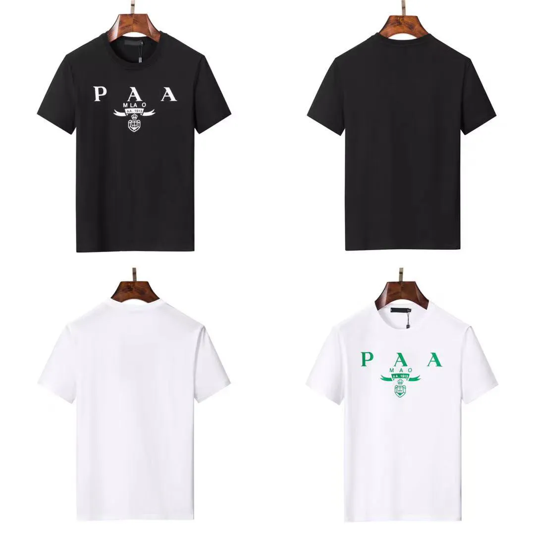 T-shirt creativa da uomo con stampa casual T-shirt traspirante solida T-shirt da uomo manica corta girocollo slim fit nero bianco verde T-shirt da uomo