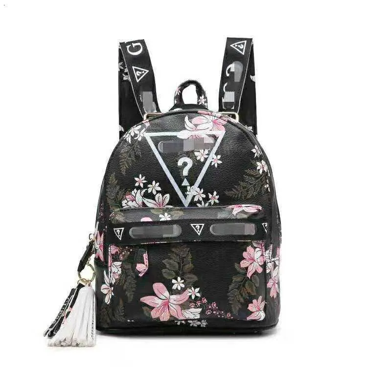 Design Bag 2023 Guss New Flower Letter Women's Backpackfactory Cheap Wholesale and Retail