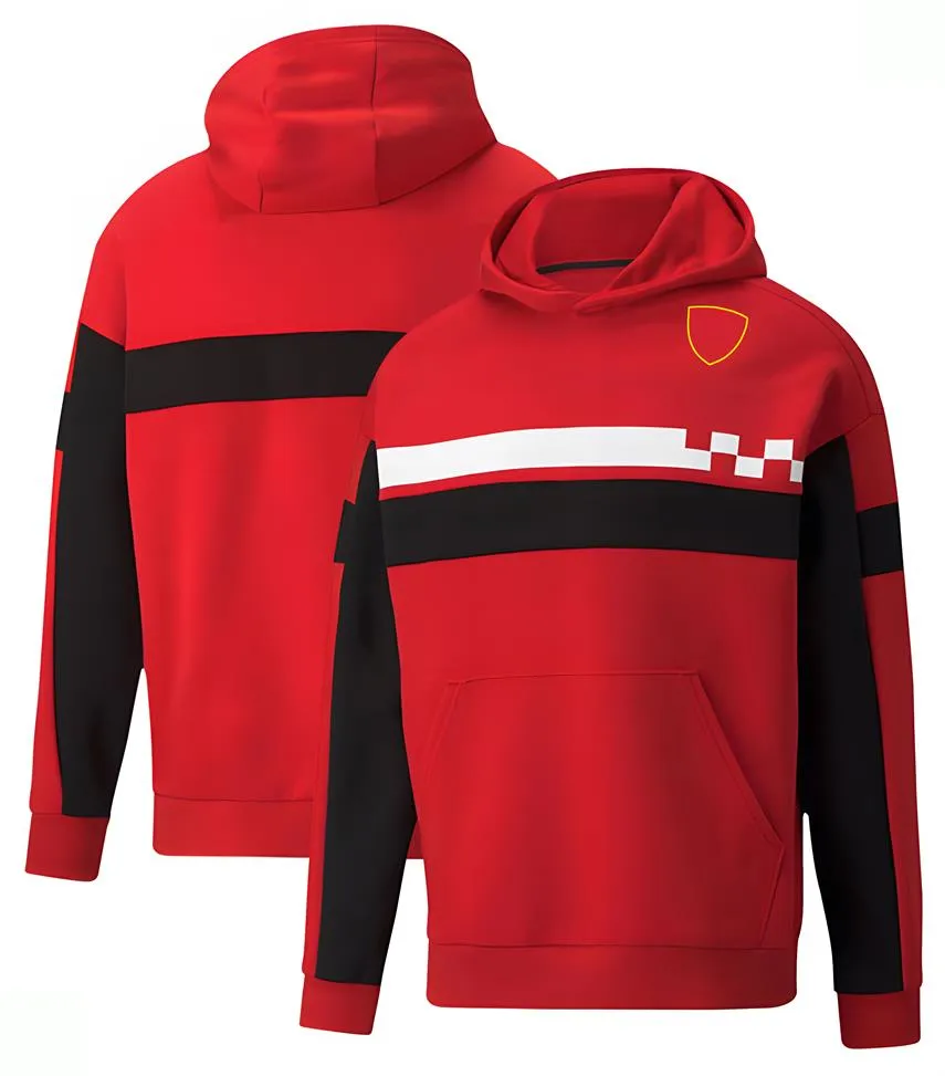 F1 hoodie nieuwe coureur hoodie Formule 1 teamfans racepak aangepast met dezelfde paragraaf