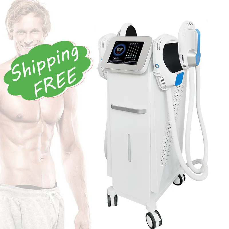 Emslim Neo Nova Slimming Machine 4ハンドル構築用の筋肉刺激装置 