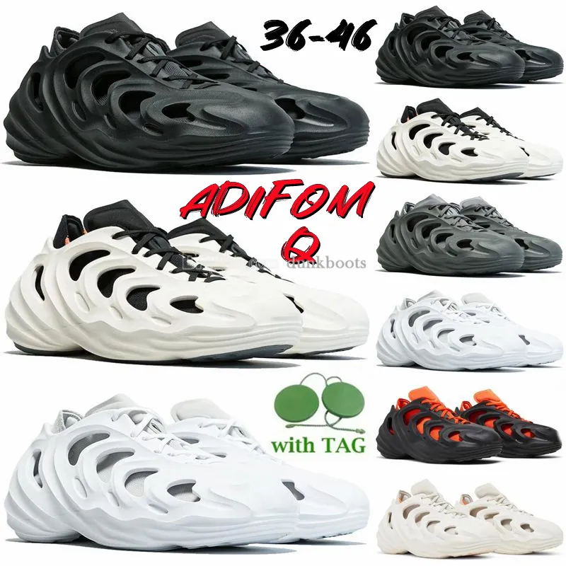 Designers Luxury Fom Q Fomq Casual Shoes Black Carbon Wonder White Oreo Adifom Foam Knit Sneakers Onyx Alien Blue Pepper Reflective Calcite Glow Trainers