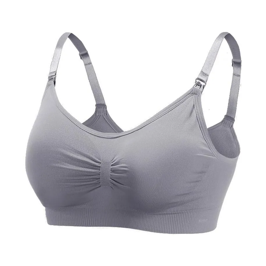 Women Gather Large Size Lace Without Steel Ring to Fix One Cup Seamless  Sleep Bra Womens Athletic