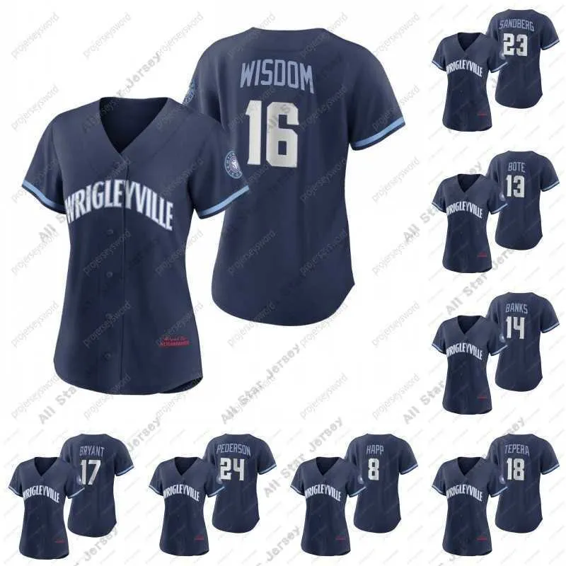 Kvinnor #16 Patrick Wisdom 2021 City Connect Jersey Larry Bowa Eric Sogard Matt Duffy Andre Dawson Javier Baez