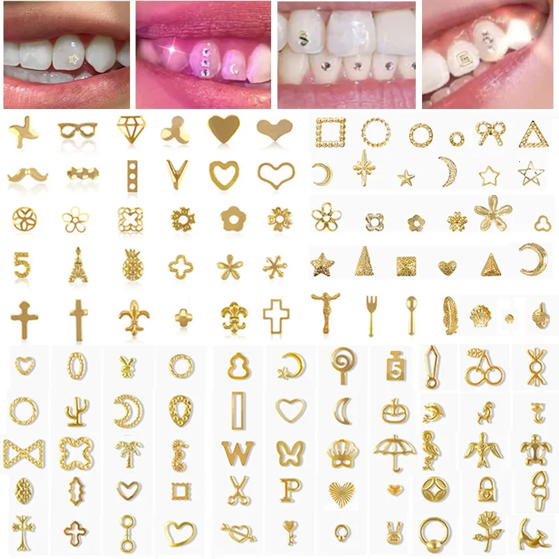 Otras gemas de dientes de ornamias de cristal de higiene oral 3 de dientes dentales de dientes de mental