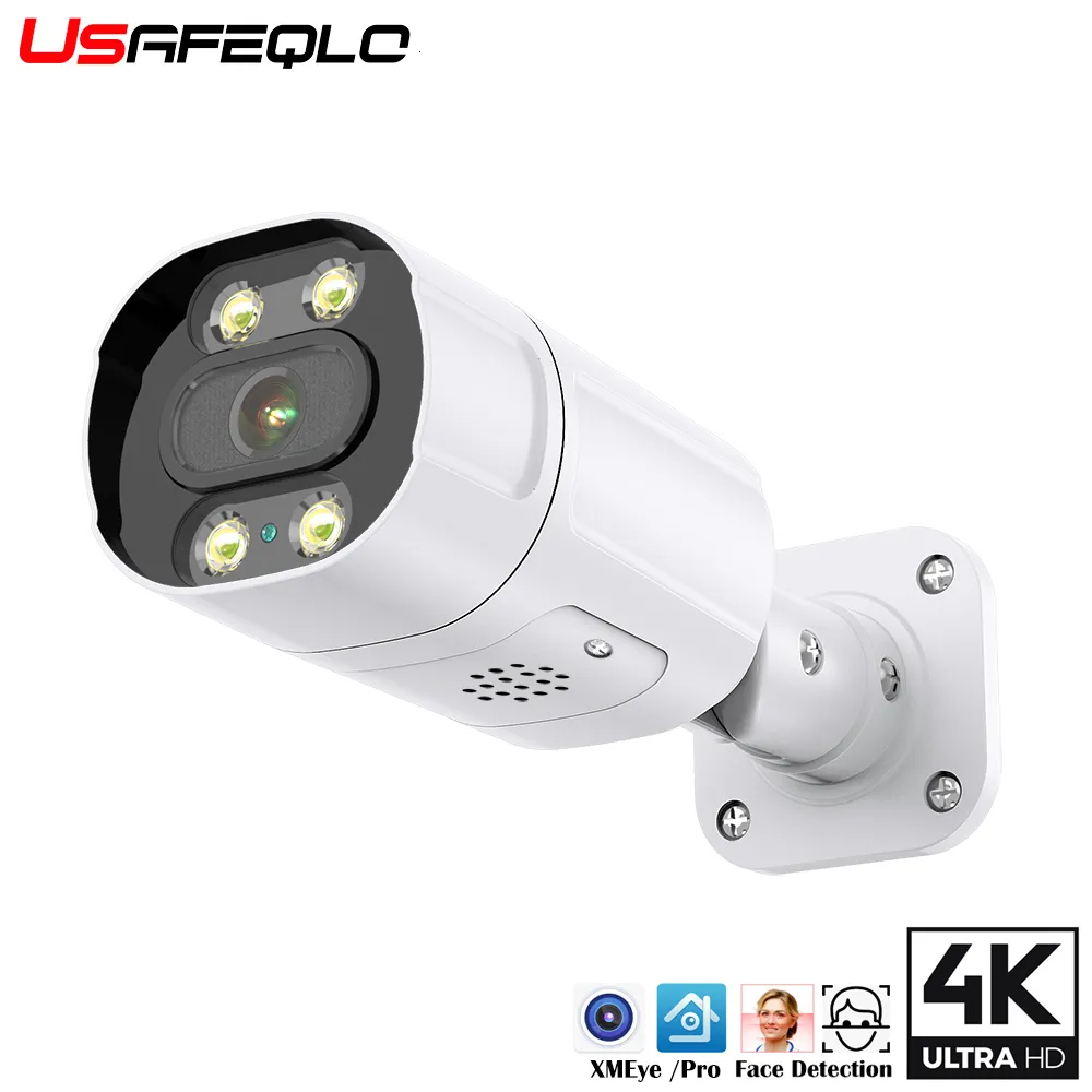 IP -camera's XmeyePro 8MP 4K IP POE 5MP CCTV Beveiliging H.265 Outdoor Waterdichte twee manieren Audio Video Surveillance voor NVR -systeem 221117