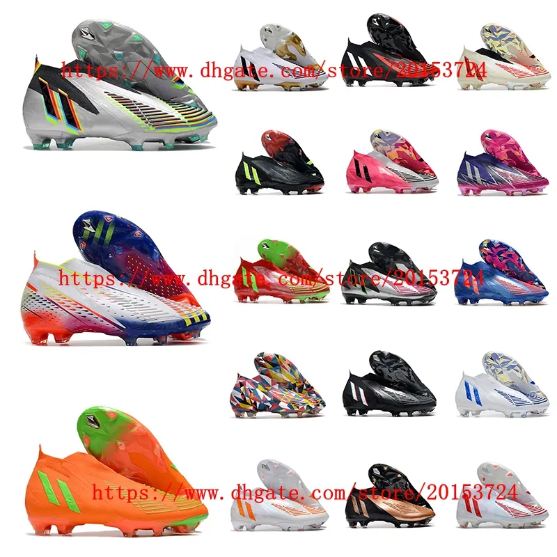 Scarpe da calcio da uomo 2022 Edgees FG tacchetti scarpe da calcio Tacos de futbol