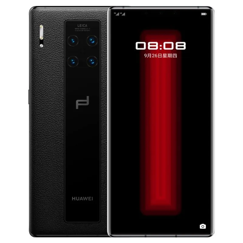 オリジナルHuawei Mate 30 RSポルシェデザイン5G携帯電話12GB RAM 512GB ROM KIRIN 990 40MP NFC OTG HARNONYOS 6.53 "OLEDフルカーブスクリーンフィンガープリントIDスマート携帯電話