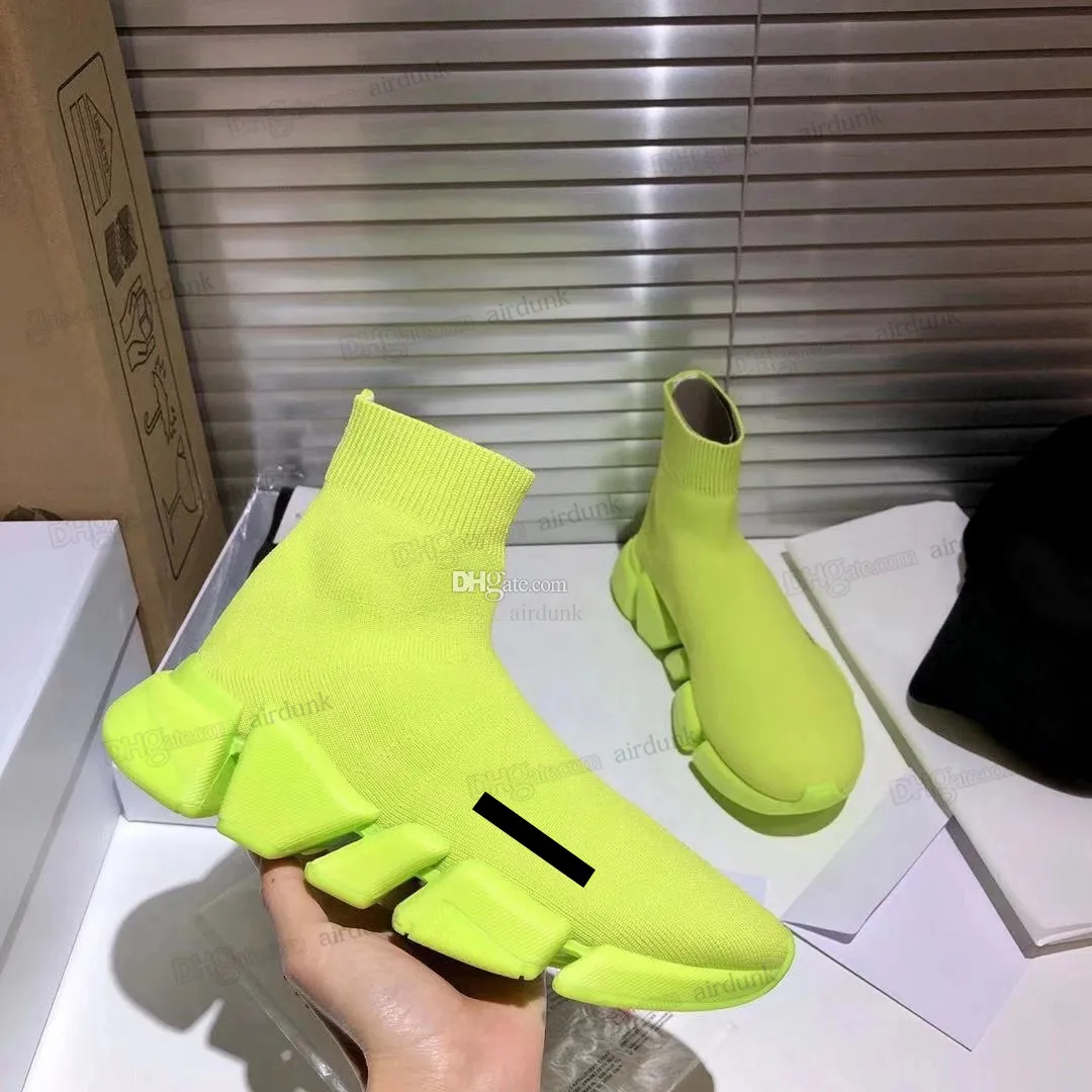 Balenciaga speed best sale trainer femme cyan
