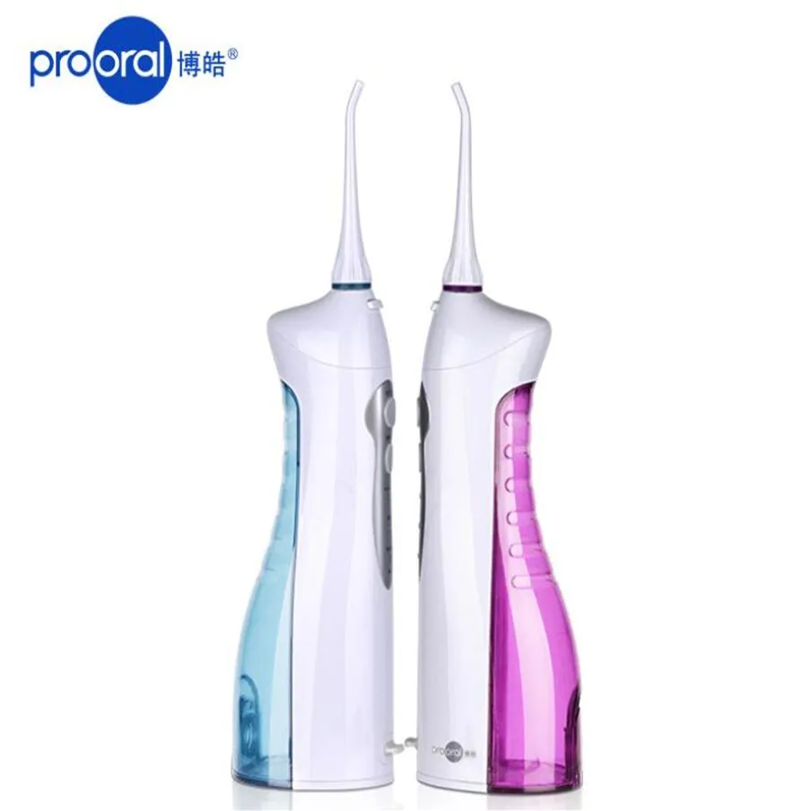 Prooral Oral Intrigator 5012 스마트 휴대용 치아 와셔 IPX7 3color USB 충전 4 컬러 스마트 제어 기술 233L
