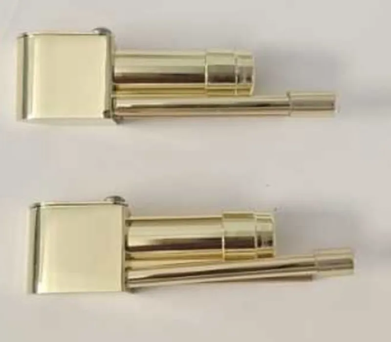 工芸品 Gold pocket pipe 工芸品 Gold pocket pipe Metal Smoke Pipes: Portable Golden