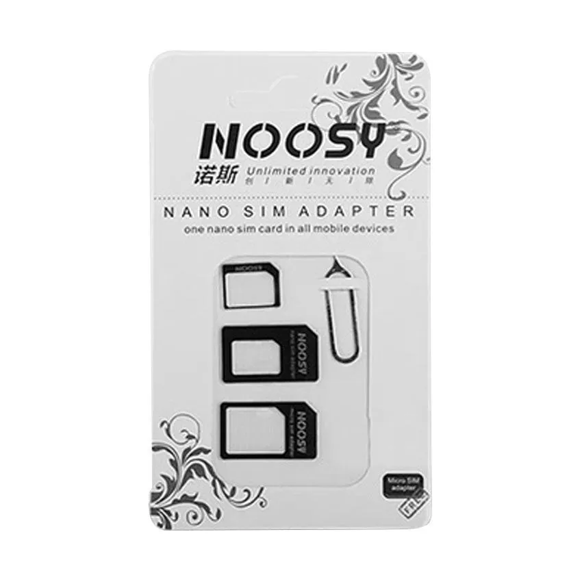 4 In 1 Pack Nano Micro Standard Sim Cards Adapter For All The Mobile - View #2