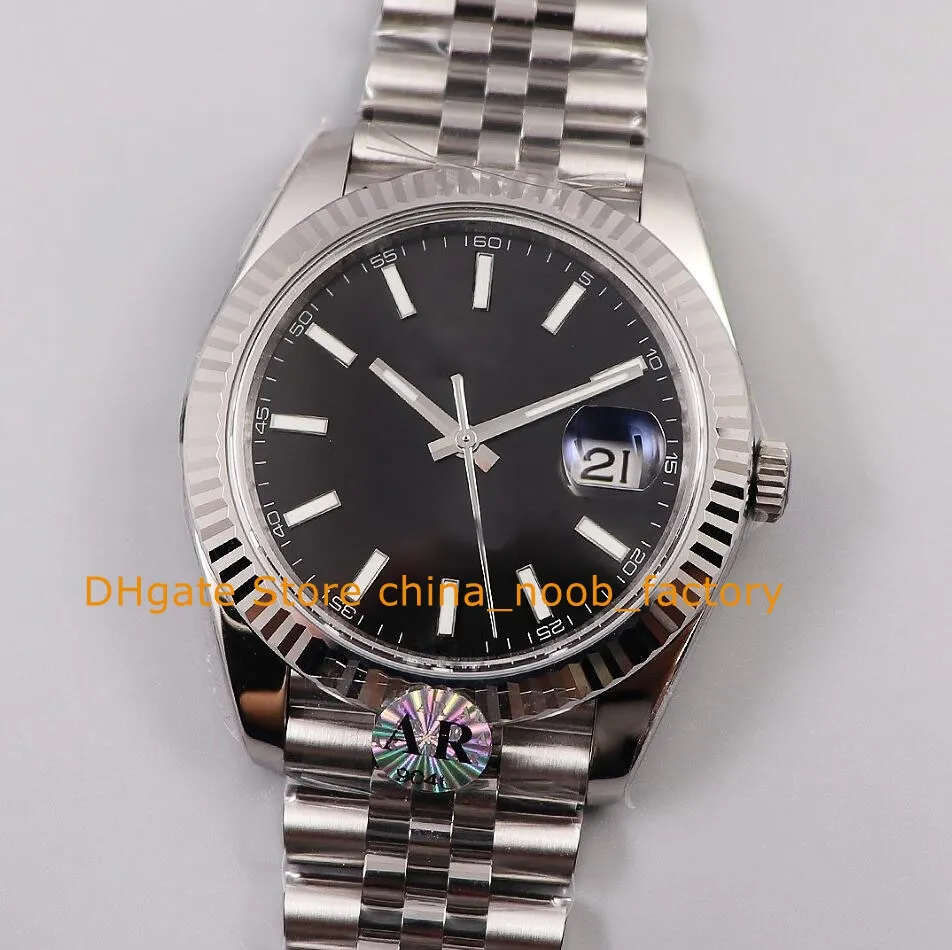 20 Relógios de pulso de estilo de estilo Relógio automático masculino 41mm Dial preto Sapphire Buzel Fluted 904L Aço de aço ARF cal.2824 Movimento Luminous Mechanical Watches