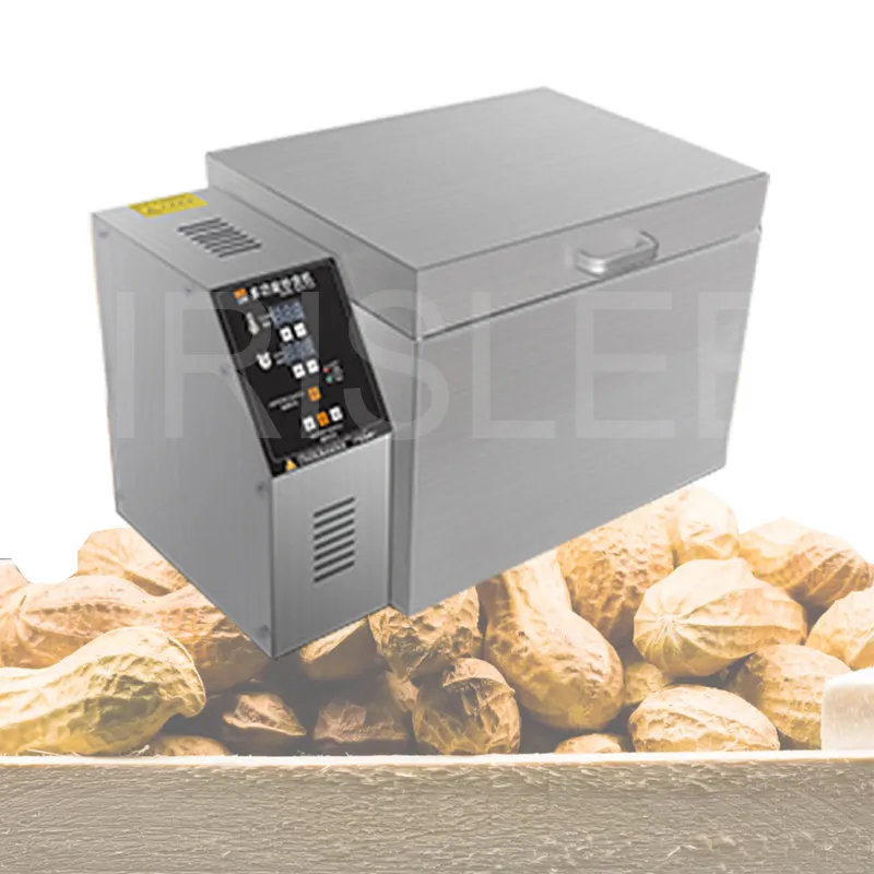 Erdnuss-Kastanien-Röstbackmaschine, kommerzieller elektrischer Nuss-Kaffeebohnenröster