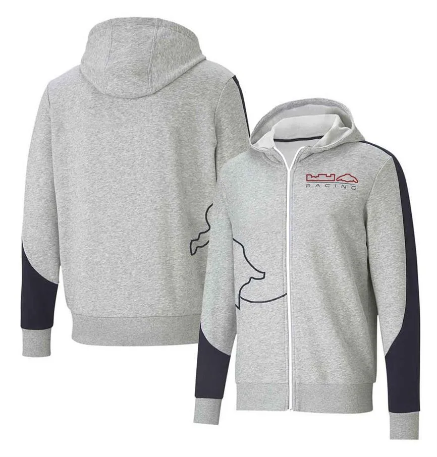 Maglione personalizzato per fan con cappuccio da corteo casual da uomo della tuta da corsa F1