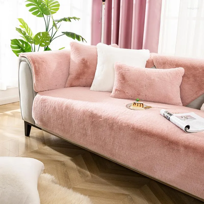 Крышки стулах ускорялись современные европейские высококачественные роскошные густые плюшевые диваны с твердым цветом хорошее ощущение полотенца
