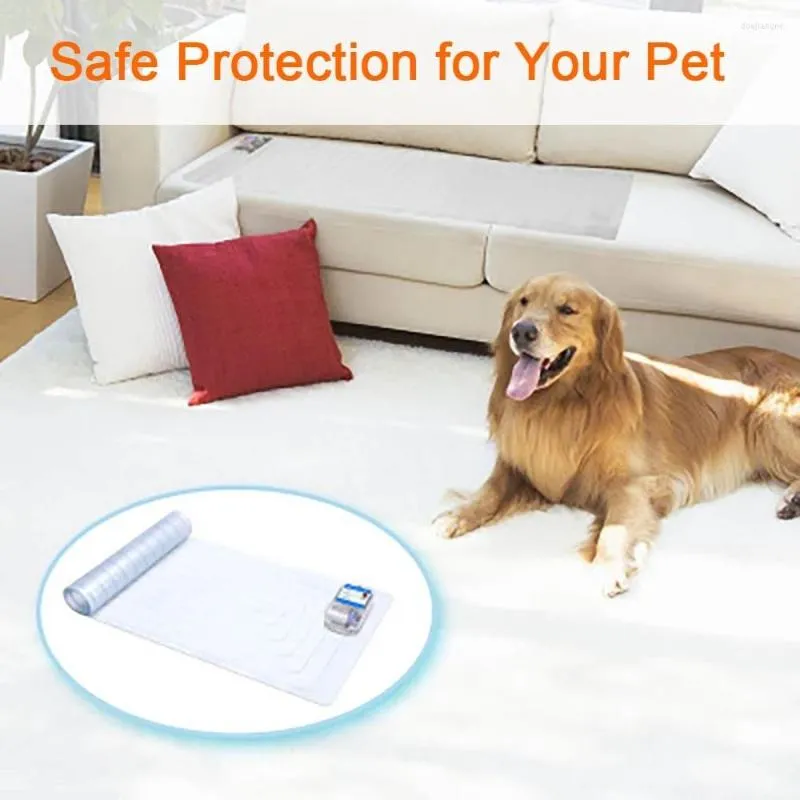 Hundbilsäte täcker träningskuddar förhindrar husdjur bett inomhus möbler soffa soffa elektronisk repeller elektrisk matta elektrostatisk filt