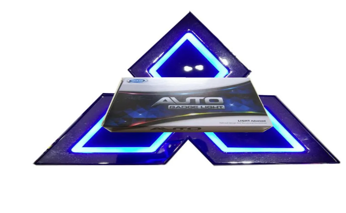 Para Mitsubishi 5D LED CAR LOGO EMBLEME 12V Sticker Signal Insignia