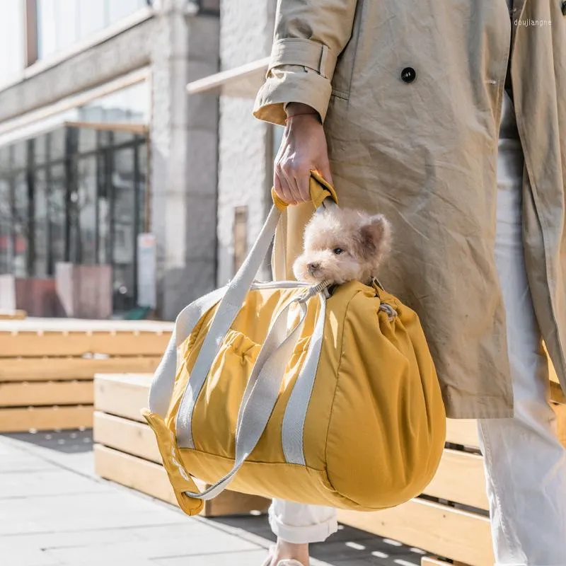 犬のカーシートカバーポータブルペットキャリアハンドバッグキャットバッグ猫用の小さな旅行犬用品