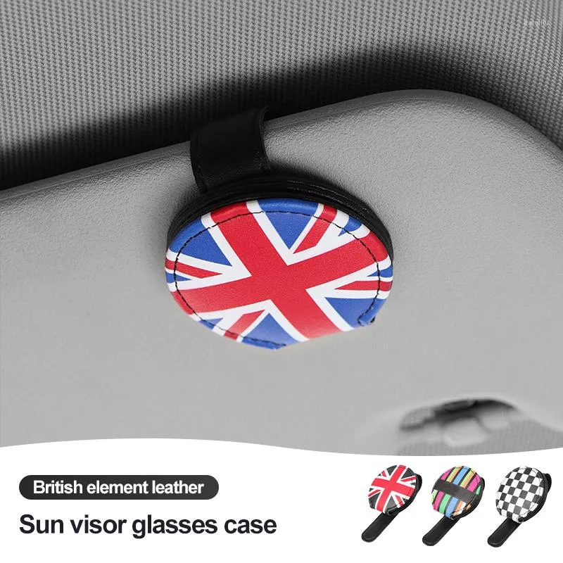 Accessoires intérieurs véhicule Auto lunettes de soleil étui à lunettes fixation pour Mini Cooper F54 F55 F56 F57 F60 Countryman Clubman Paceman